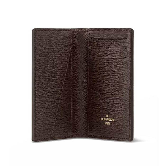 Louis Vuitton Monogram Cowhide Leather Pocket Card Holder Wallet