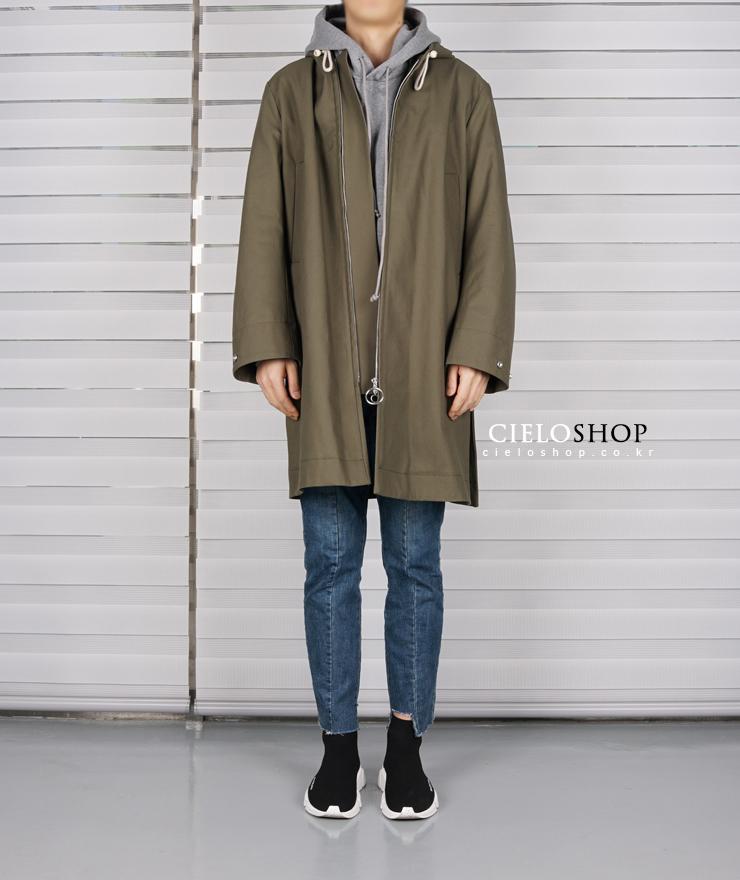 Acne Studios Men’s Twill Cotton Coat 22J176