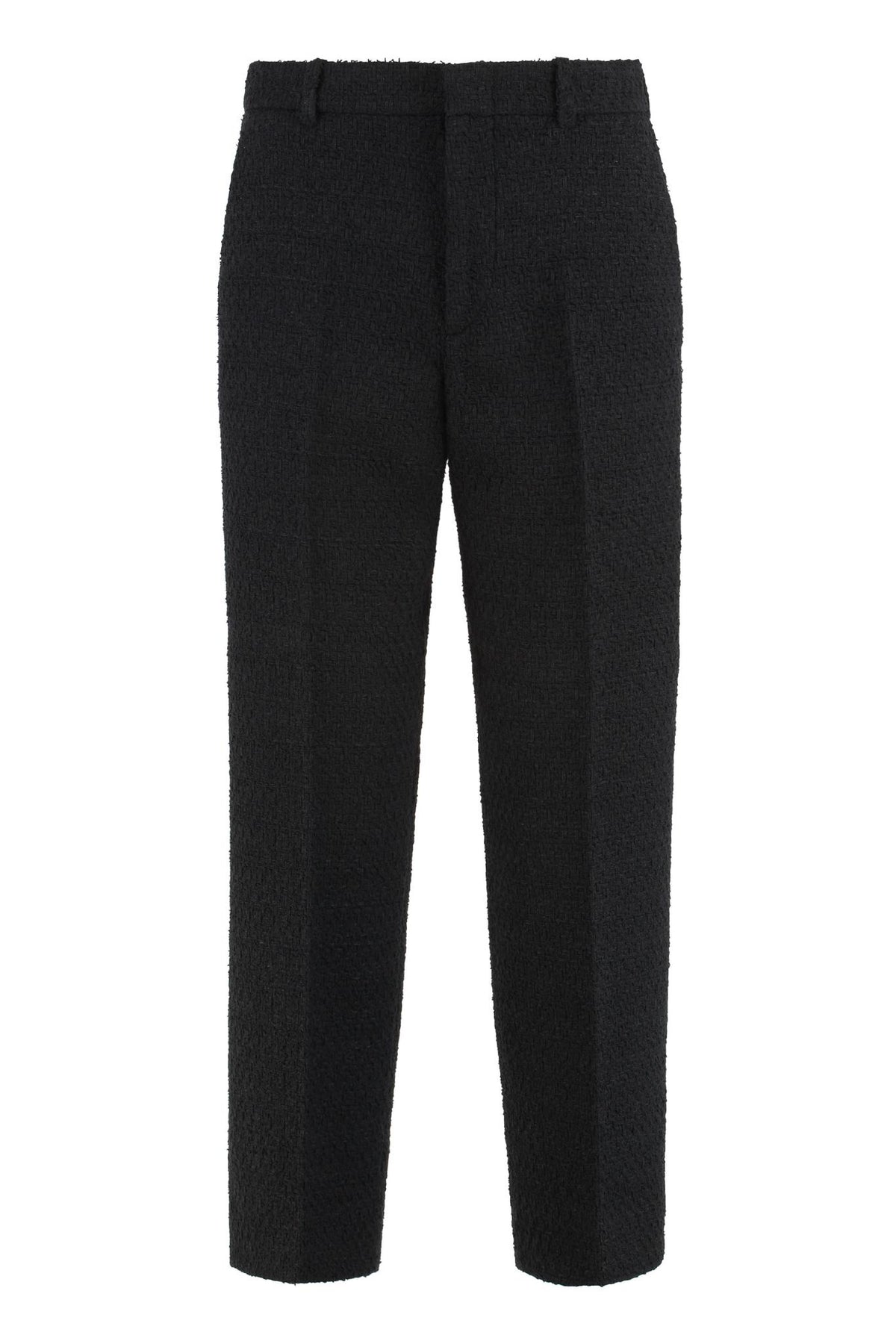 GUCCI Black Wool Classic Trousers
