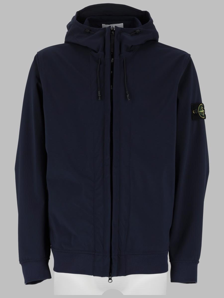 STONE ISLAND Nylon Bomber Jacket Black Men's Outerwear