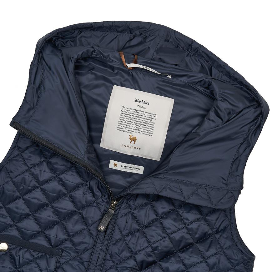 Max Mara LILY Hooded Down Puffer Vest for Women