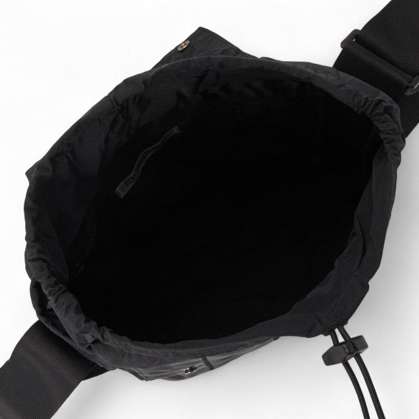 CP Company Black Nylon Crossbody Bag for Men