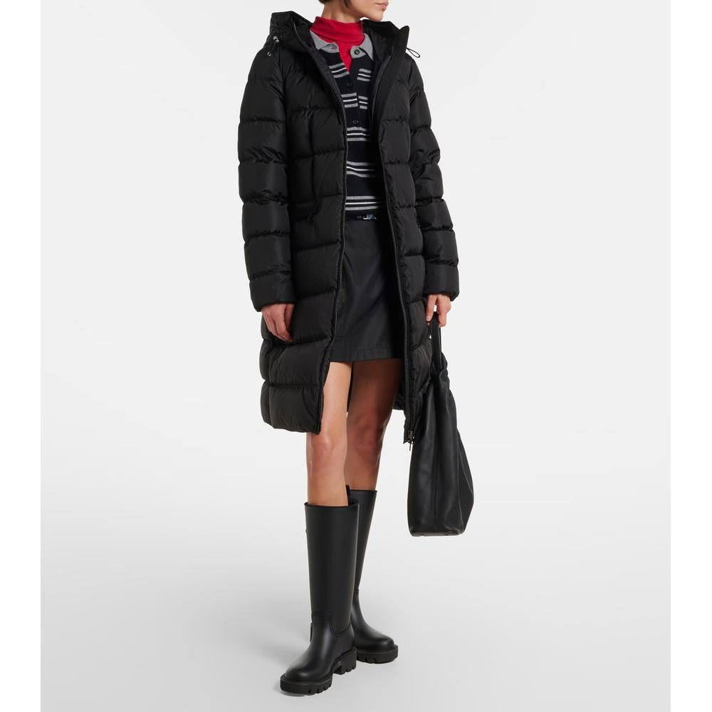 Moncler Abocette Black Women’s Long Down Puffer Coat