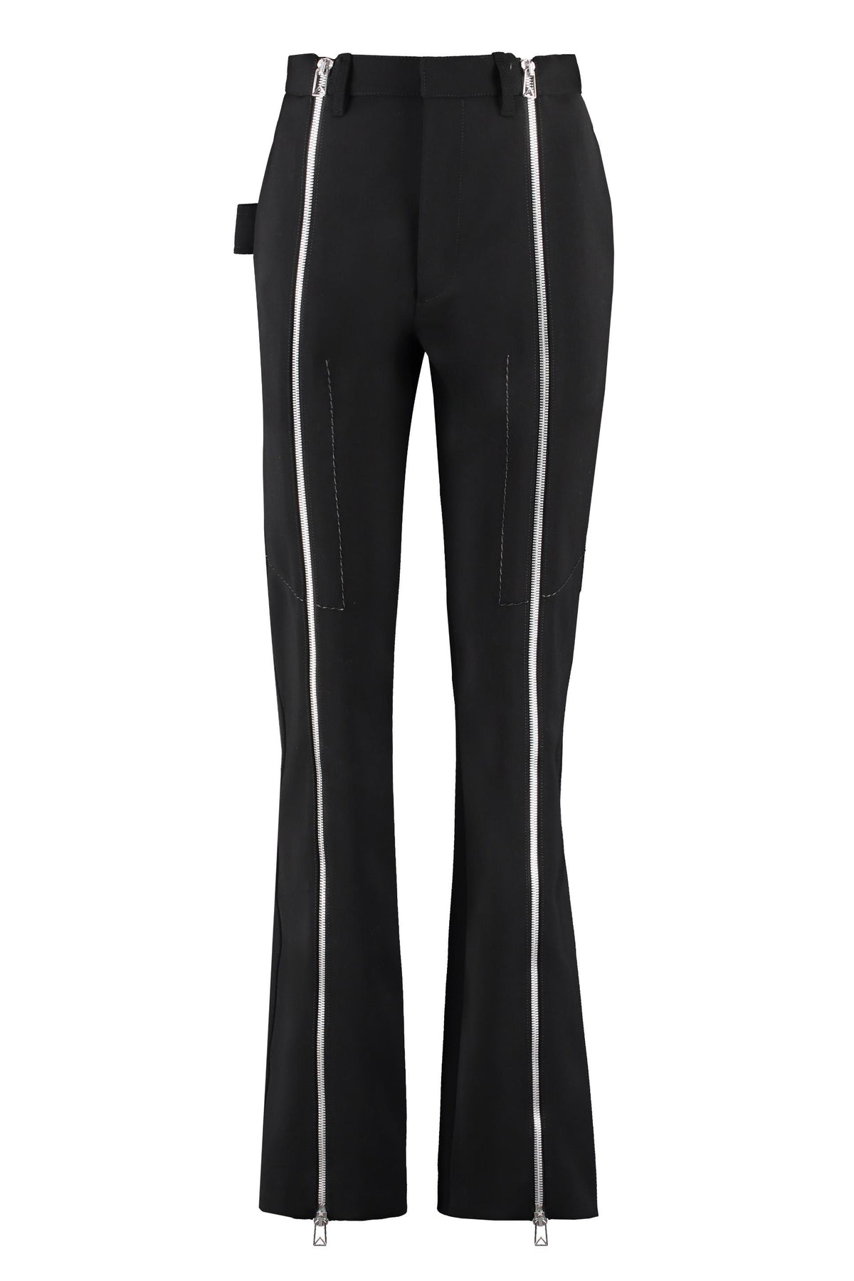 Bottega Veneta Black Wool Classic Trousers