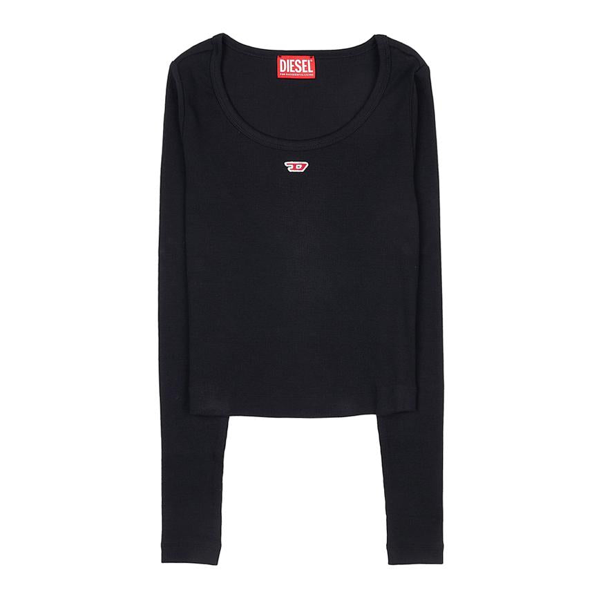 DIESEL Women’s Ballet D Logo T-Shirt A05106 0EJAI 9XX