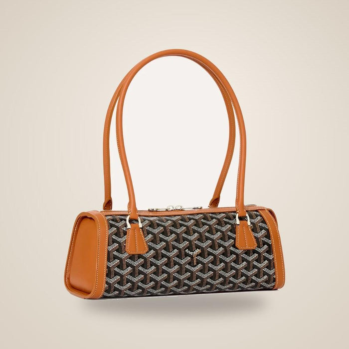 Aimé Leon Dore Black Bonbonniere Leather Tote Bag