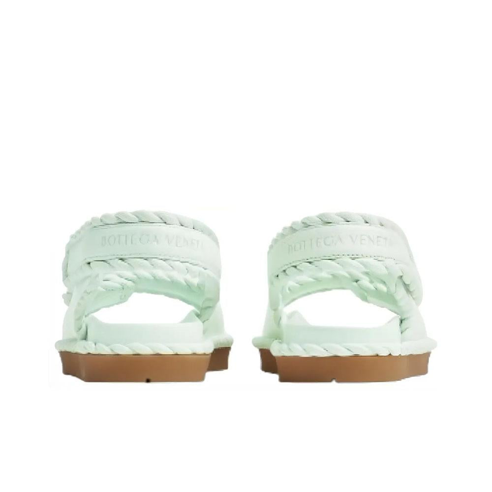 Bottega Veneta Jack Flat Glacier Women’s Sandals
