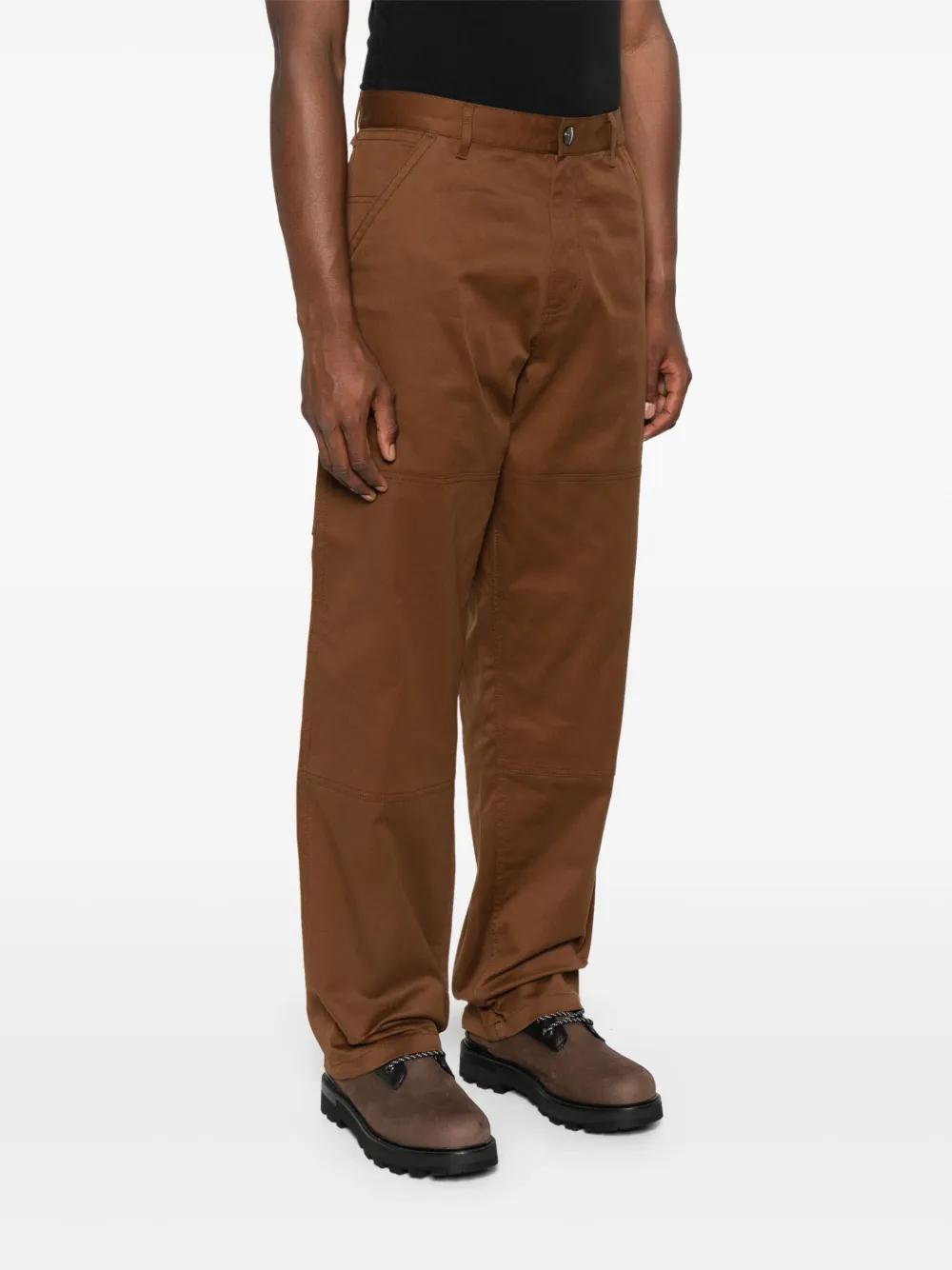 Moncler Gray Wool Suit Trousers
