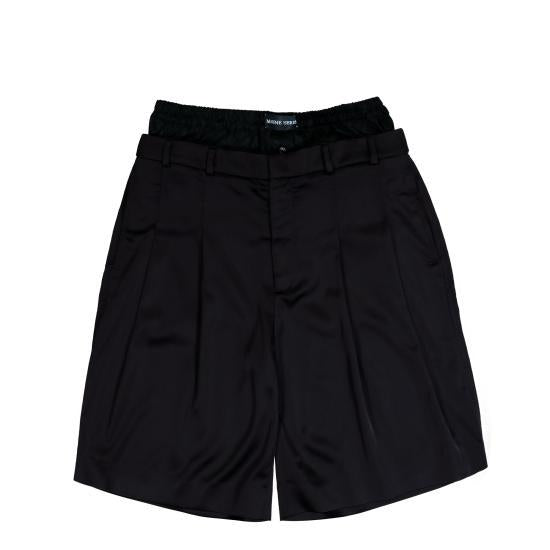 Marine Serre Black Printed Short Shorts Men’s Pants
