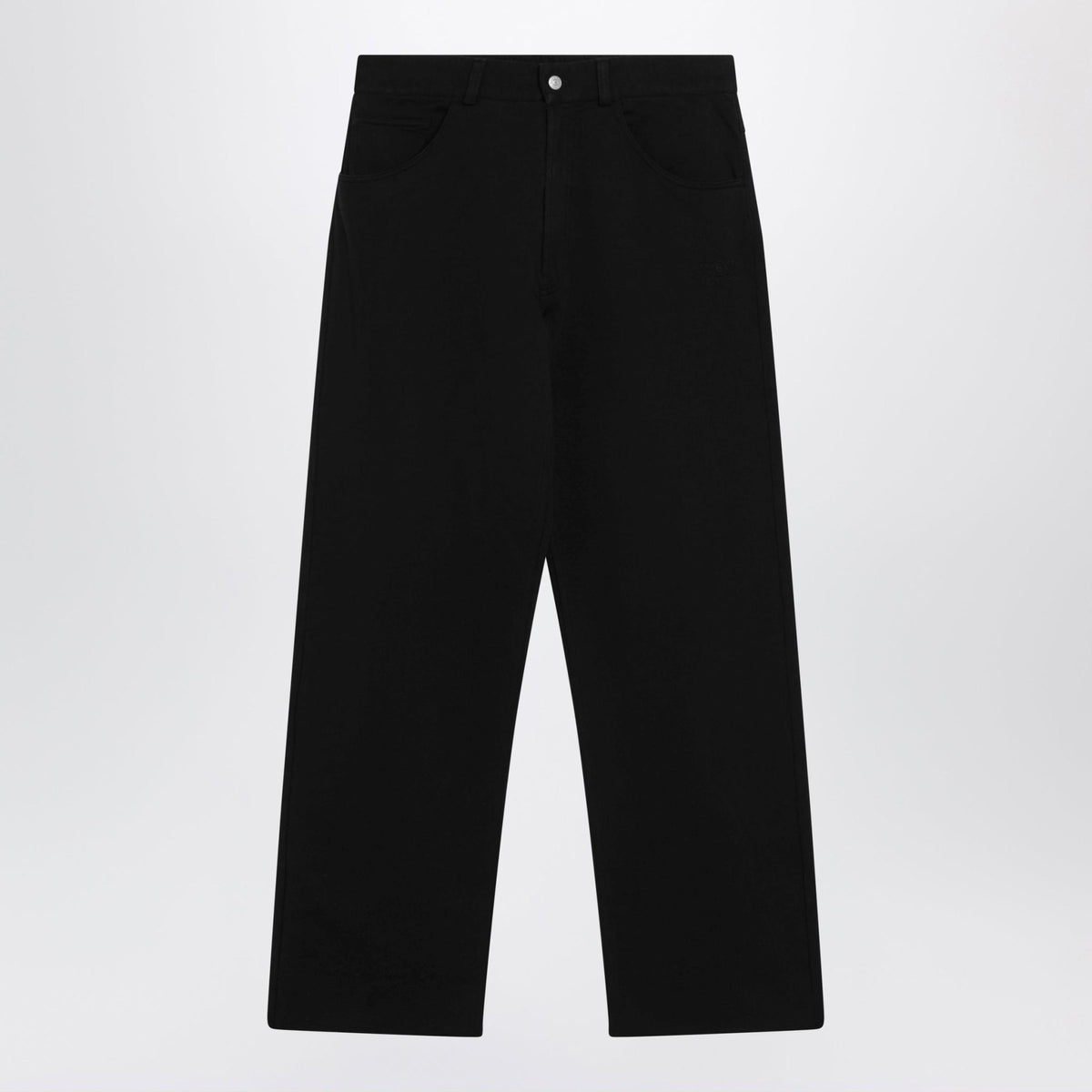 Maison Margiela Black Wool Suit Trousers