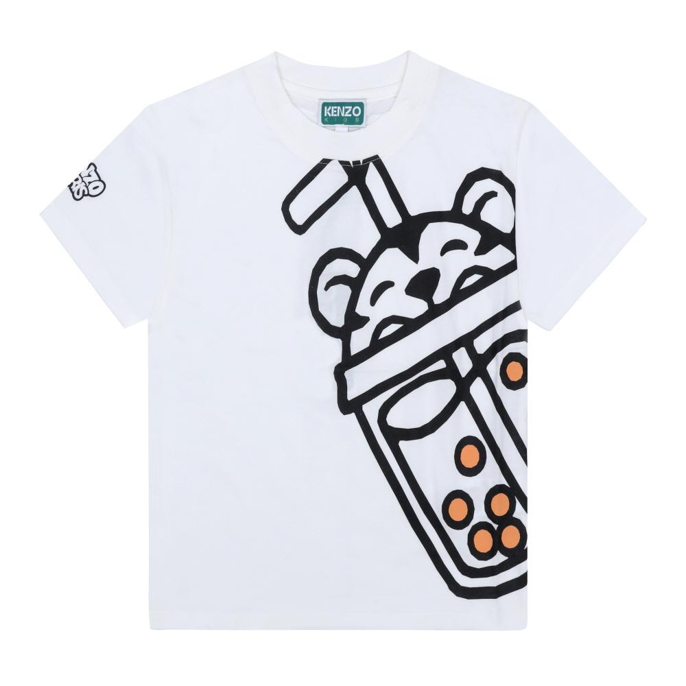KENZO Kids Short Sleeve T-Shirt K61675 117