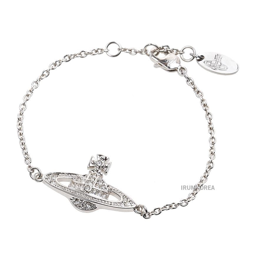 Vivienne Westwood Mini Bas Relief Bracelet Women’s Silver-Tone
