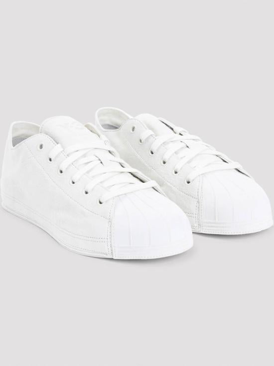 Y-3 Black Leather Low-Top Sneakers JR7453 DOM