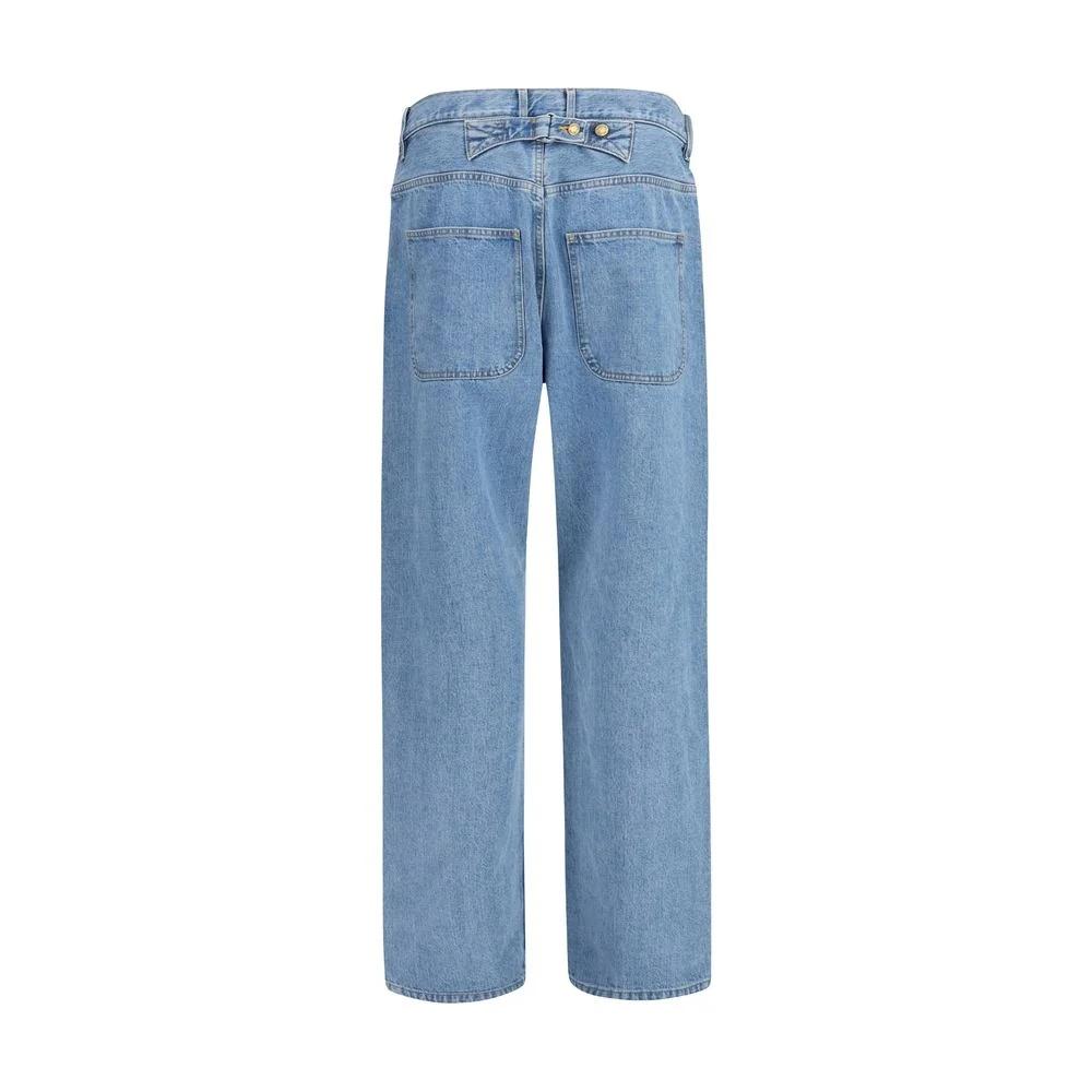 THOM BROWNE Men’s Denim Jeans Navy