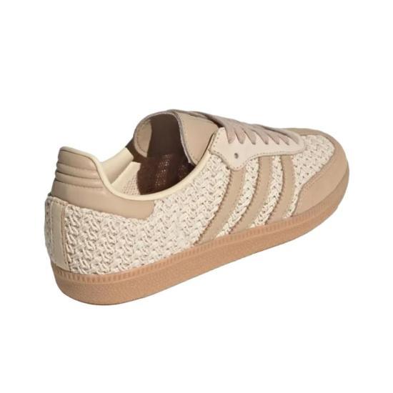Adidas Samba OG Men’s Sneakers White Black Leather Retro Shoes JR9446 DOM