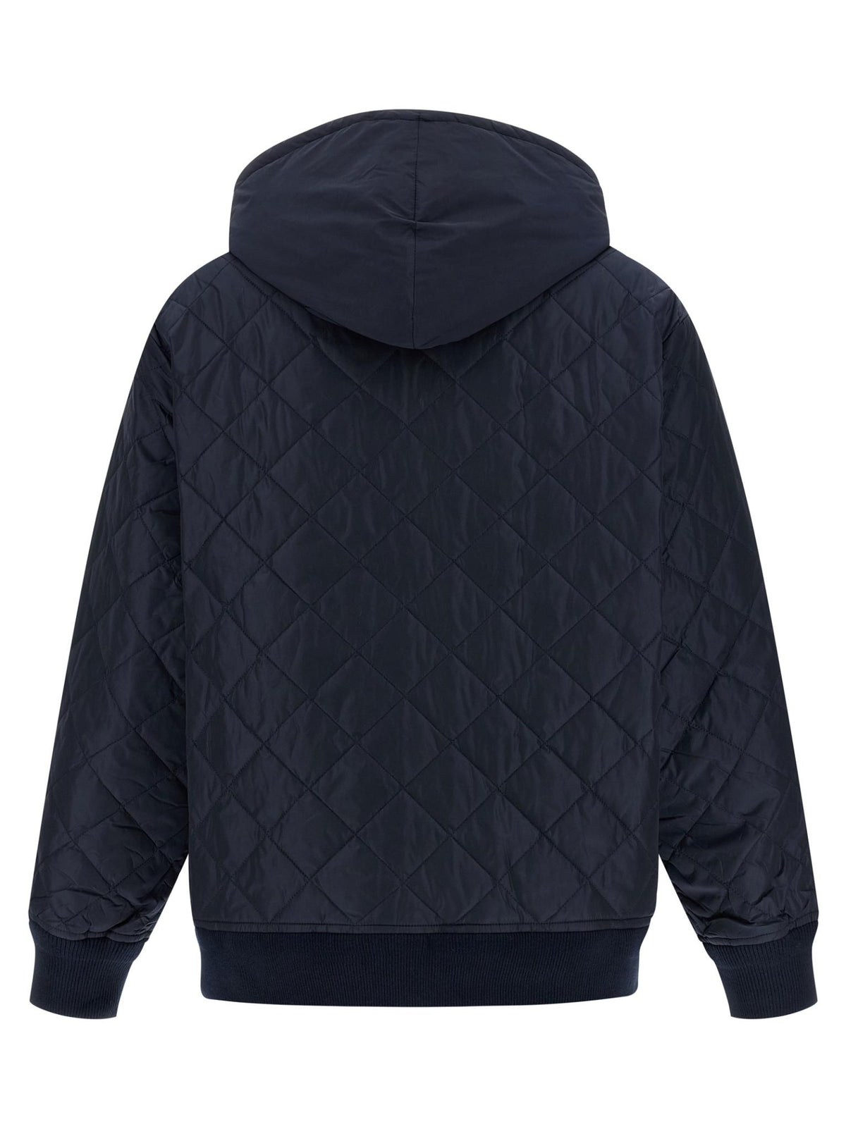 PRADA Black Nylon Down Puffer Jacket for Women