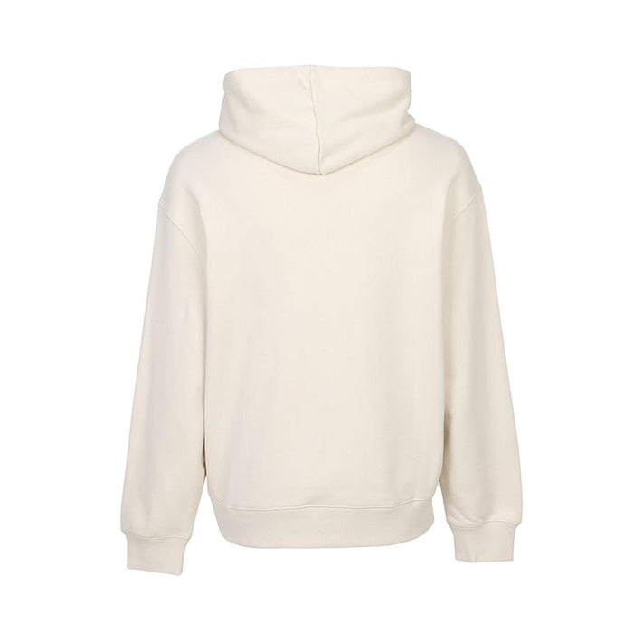 Maison Kitsune Fox Head Logo Men’s Hoodie Gray Cotton