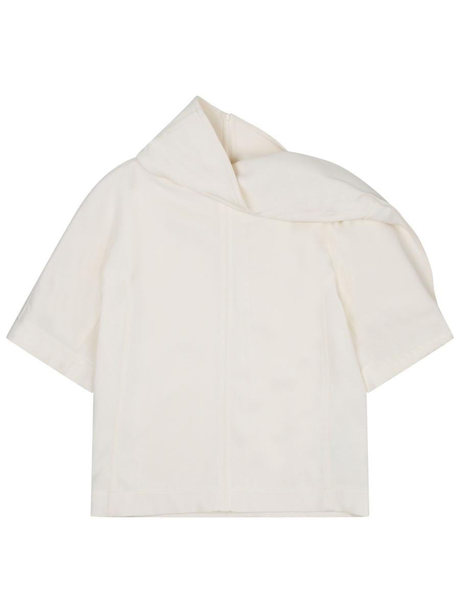 Bottega Veneta Short Sleeve Cotton T-Shirt Black Women’s