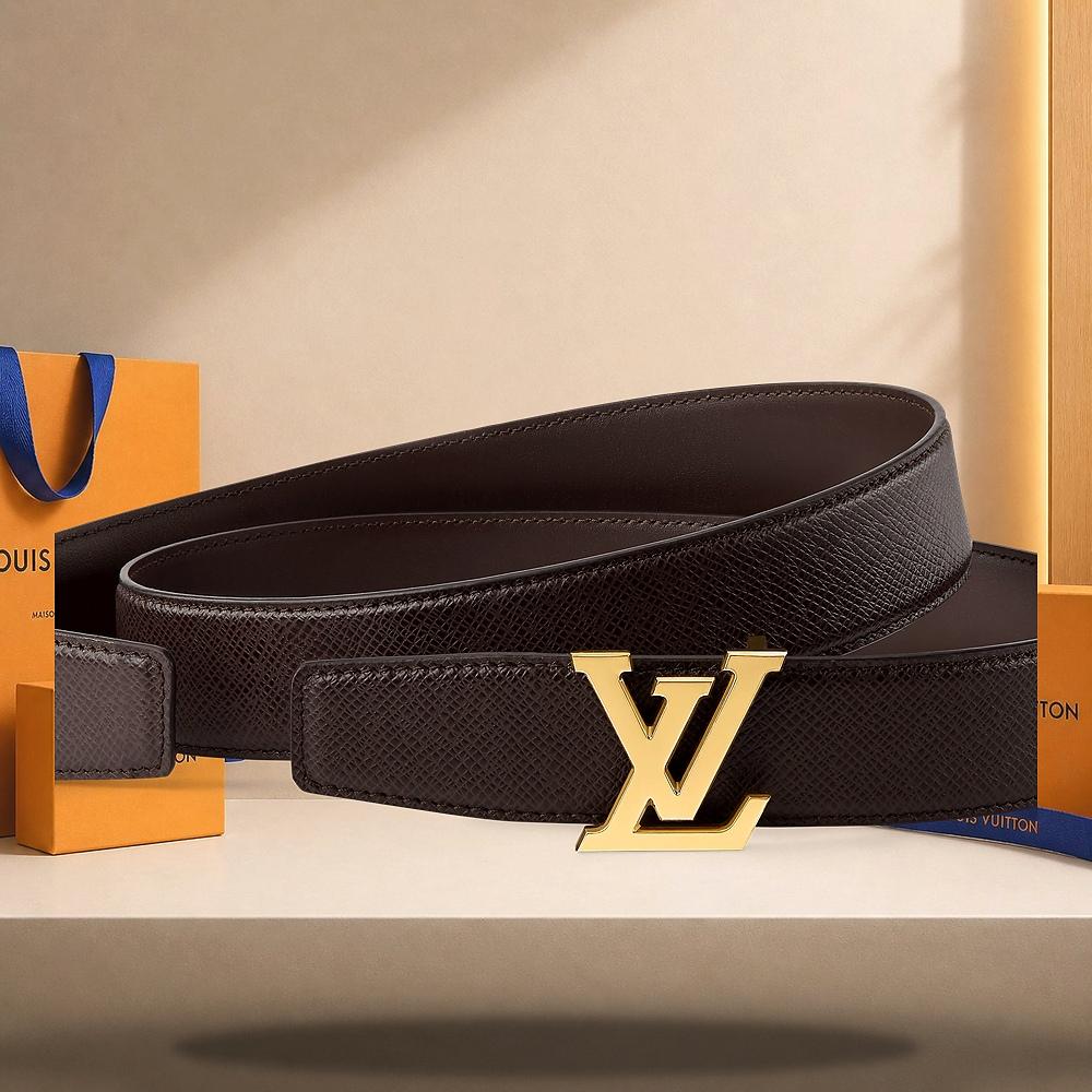 Louis Vuitton LV Heritage 35mm Reversible Belt Brown M4297