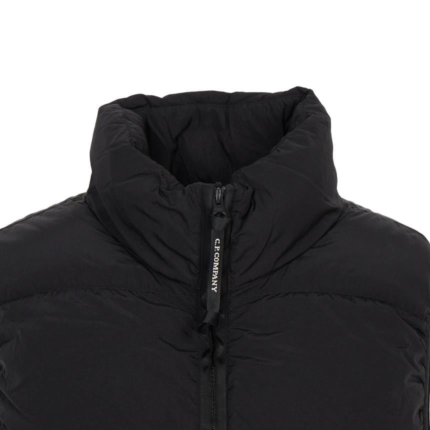 CP Company Black Down Puffer Vest Men’s Outerwear