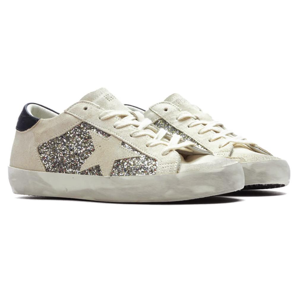 GOLDEN GOOSE Platinum Low Top Sneakers Women’s Leather
