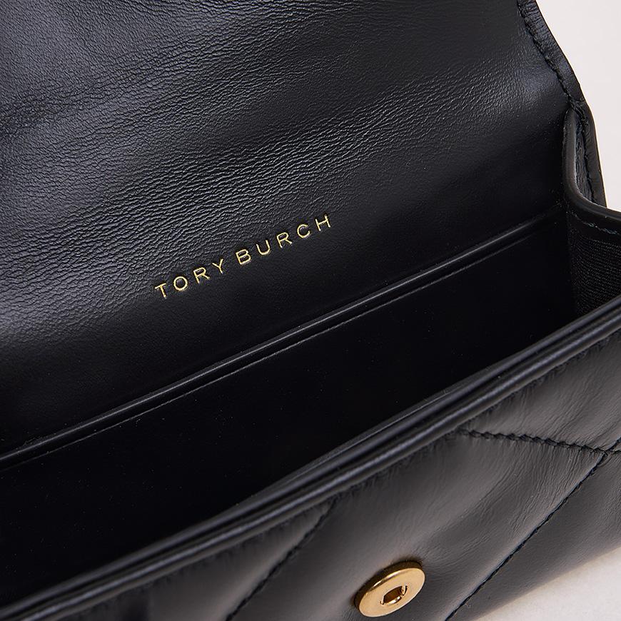 Tory Burch Kira Flap Leather Card Holder Wallet for Women 159794 001