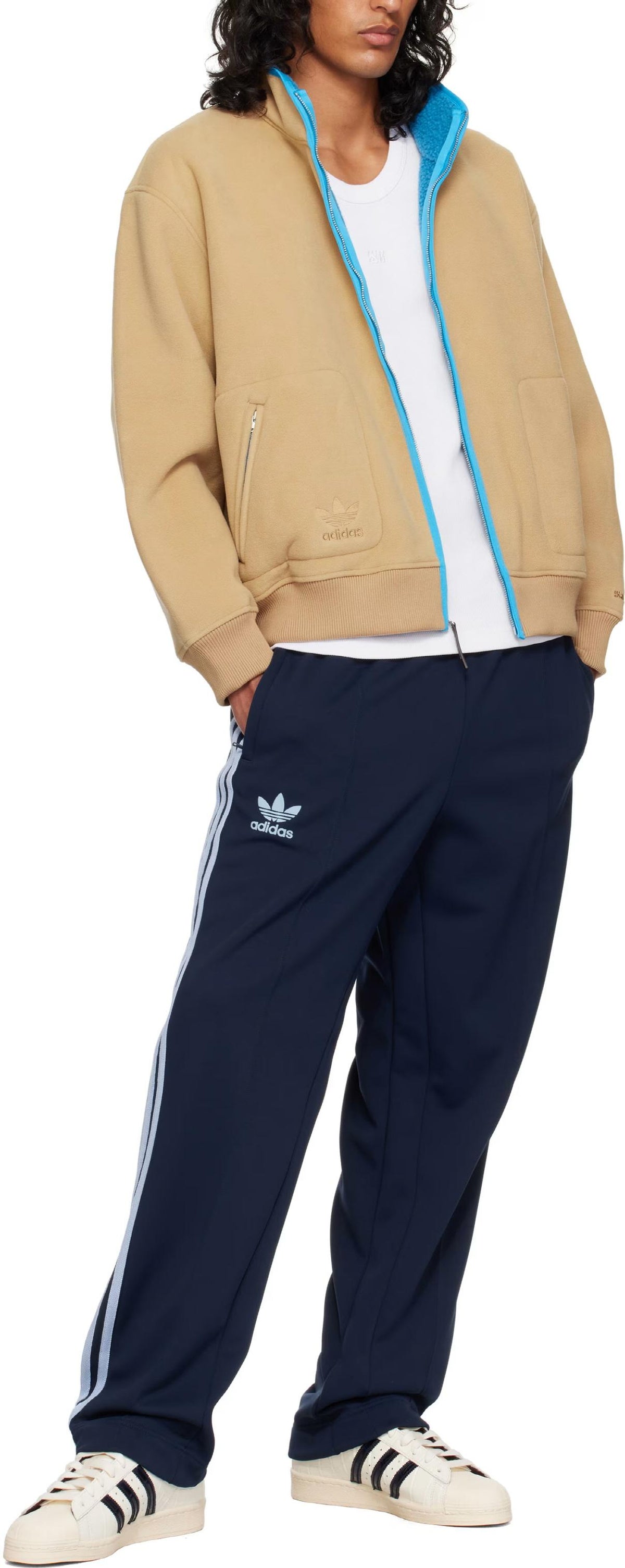 Adidas Wales Bonner Navy Track Pants Unisex JJ2941