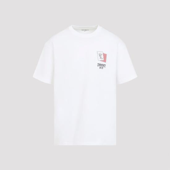 CARHARTT WIP White Short Sleeve T-Shirt