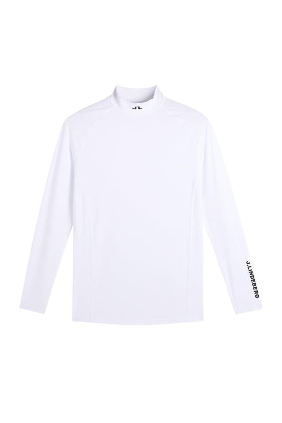 J LINDEBERG Long Sleeve Sweatshirt for Men GMJT146490000 WHITE DOM