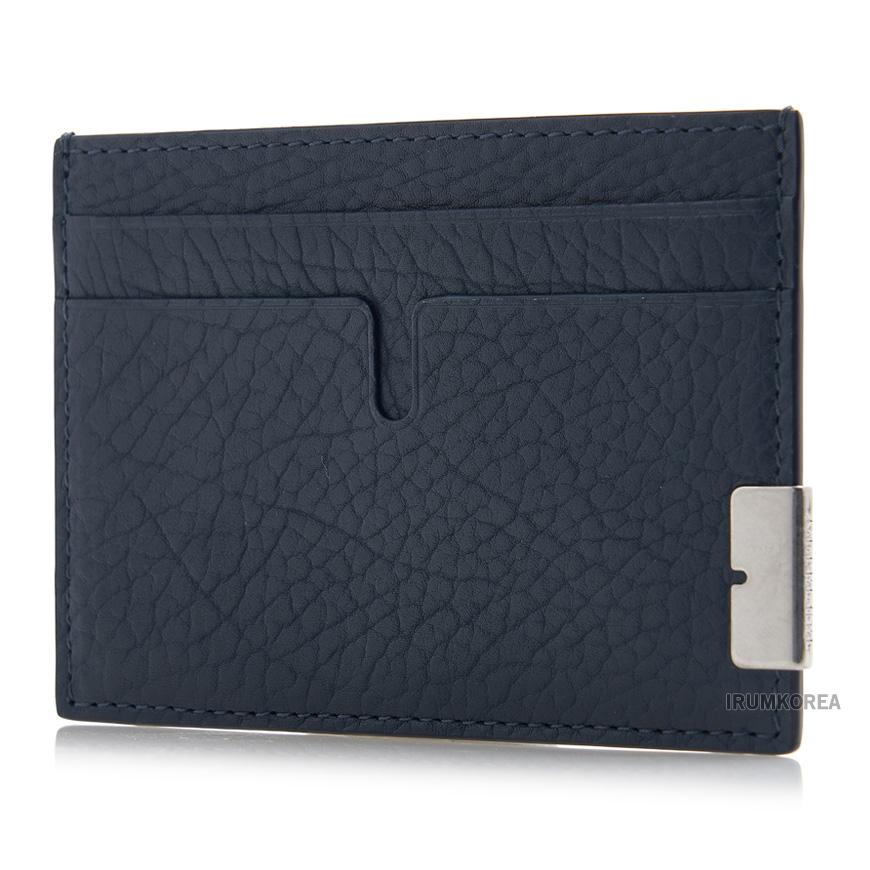 BURBERRY Tall B-Cut Card Case Men’s Black Leather Ca 8085277 MS SANDON LGL A2995