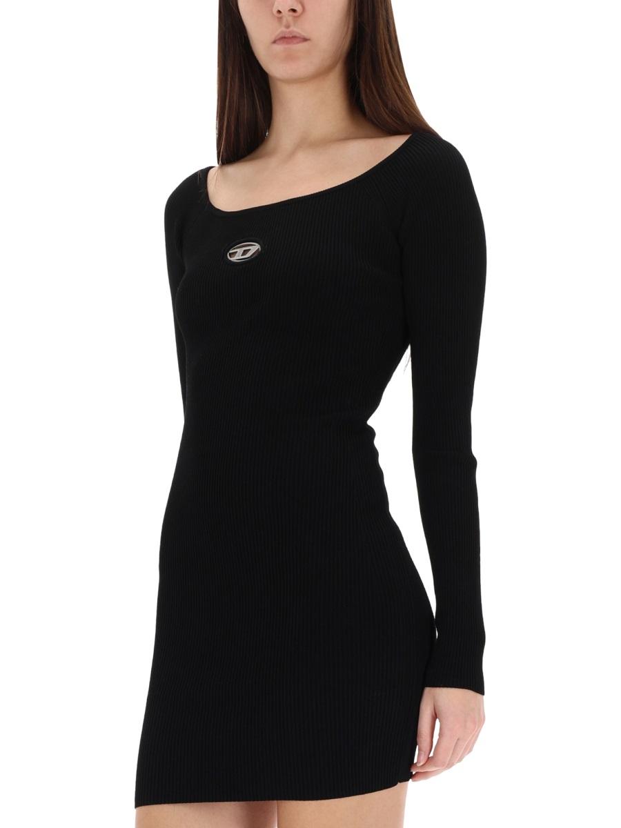 DIESEL Long Sleeve Mini Dress