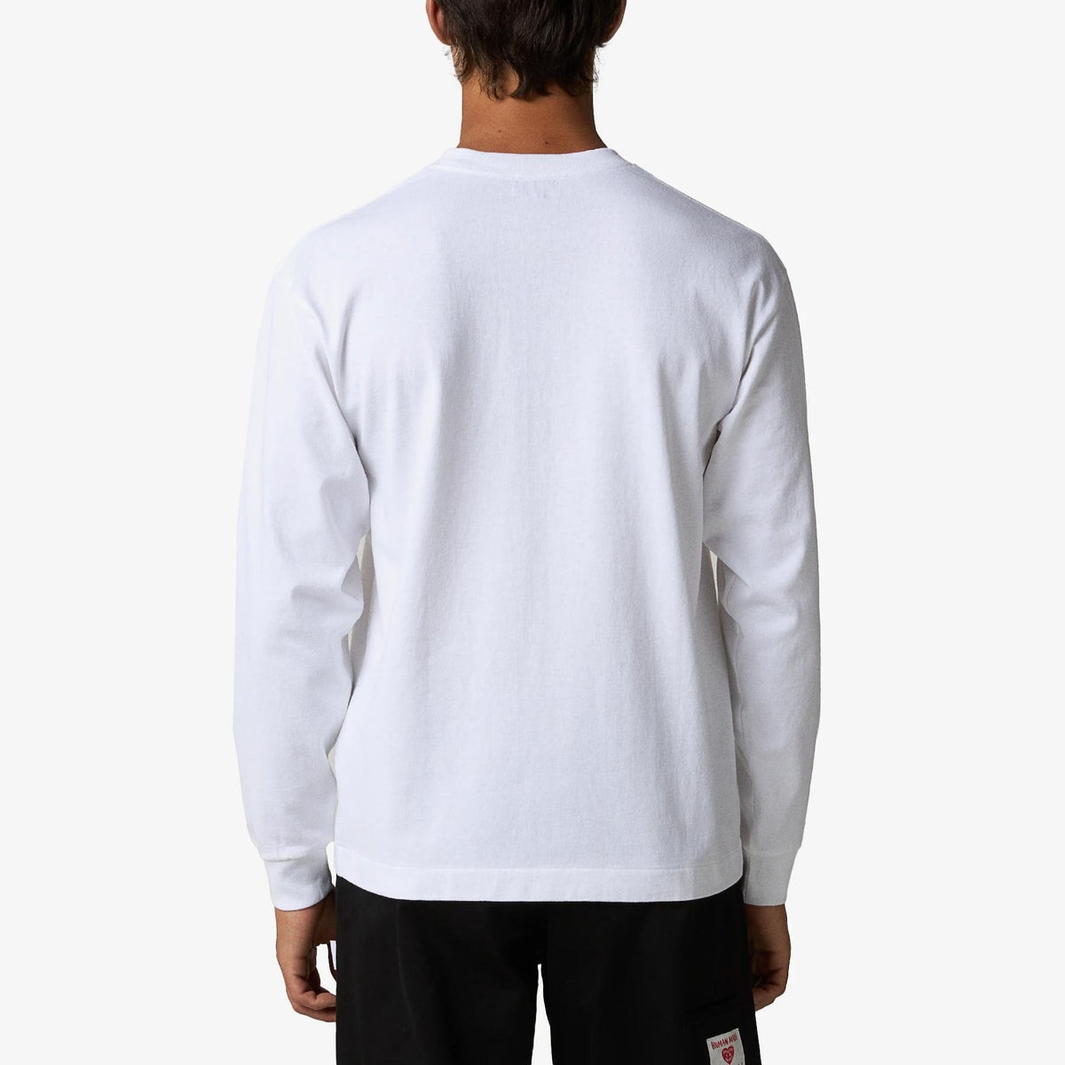 Humanmade Heart Graphic Long Sleeve T-Shirt White HM29 CS021