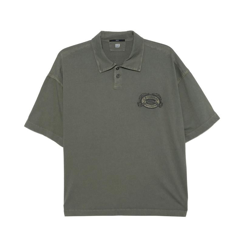 CP Company Men's Logo Polo Shirt