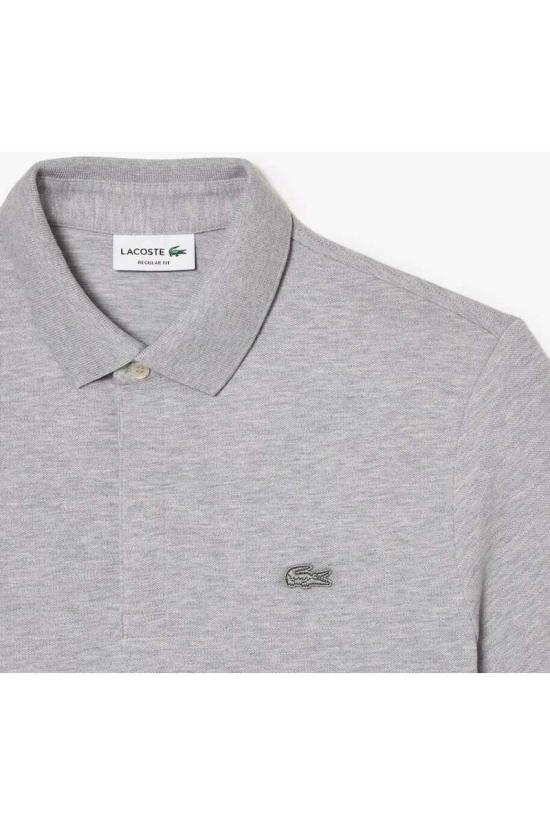 Lacoste Men’s Cotton Polo Shirt PH5522CCA ARGENT CHINE DOM