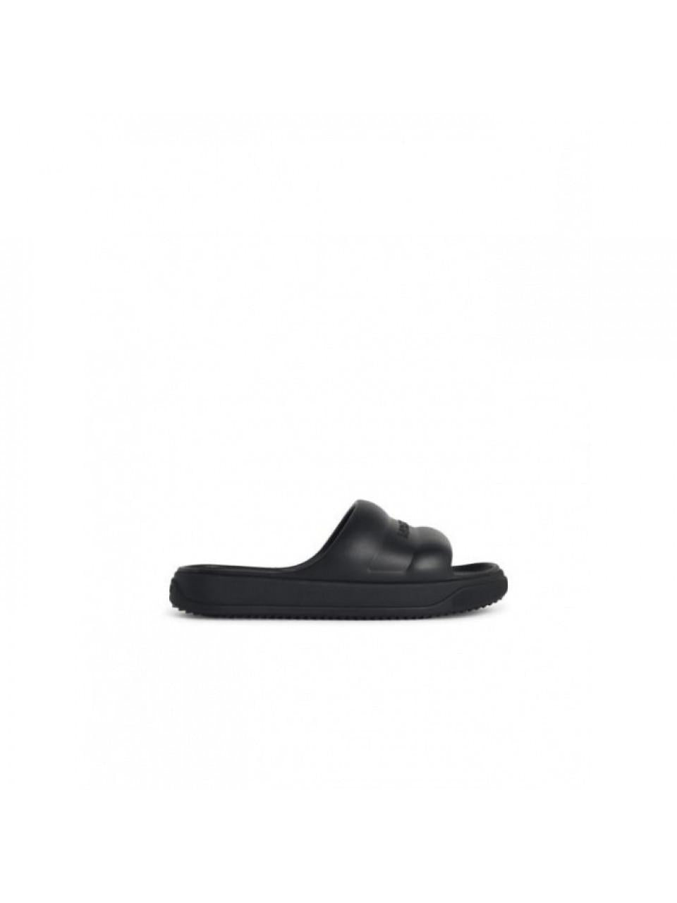 Moncler Women's Black Slide Sandals