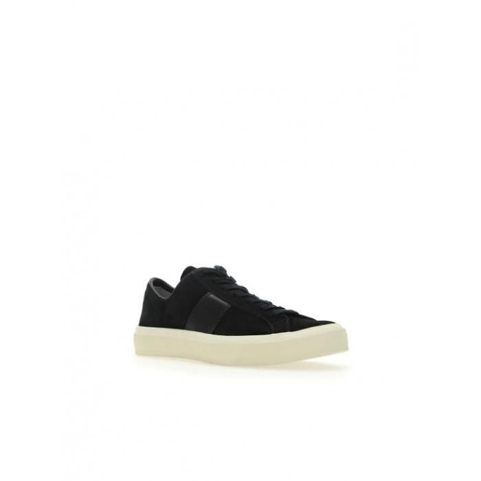 TOM FORD Men's Crosta Suede Cambridge Low-Top Sneakers