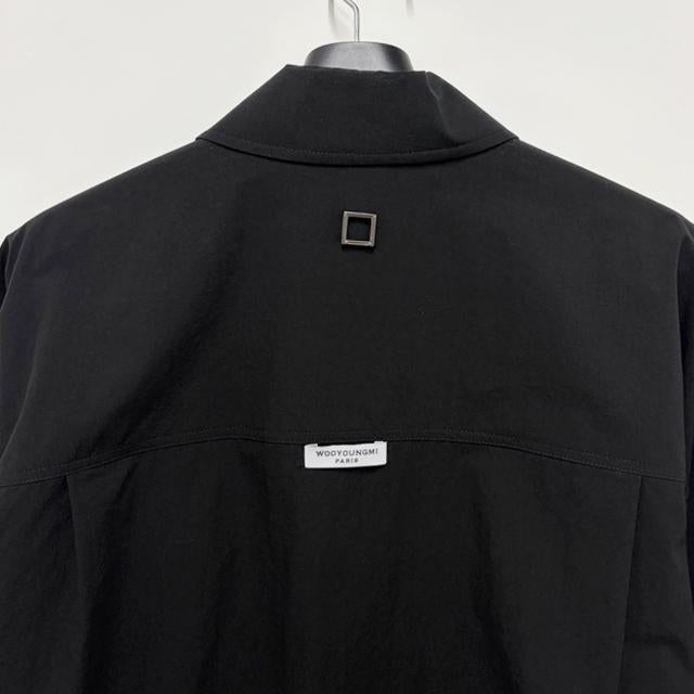 WOOYOUNGMI Cotton Half-Sleeve Shirt for Men W261SH15 843B