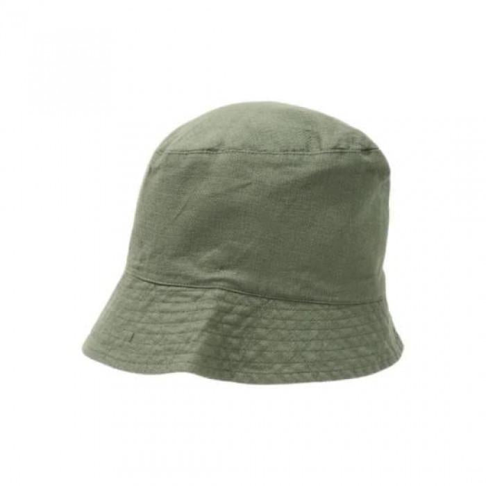 Engineered Garments Olive Cotton Linen Bucket Hat 25S1H003 QT231 ZT216