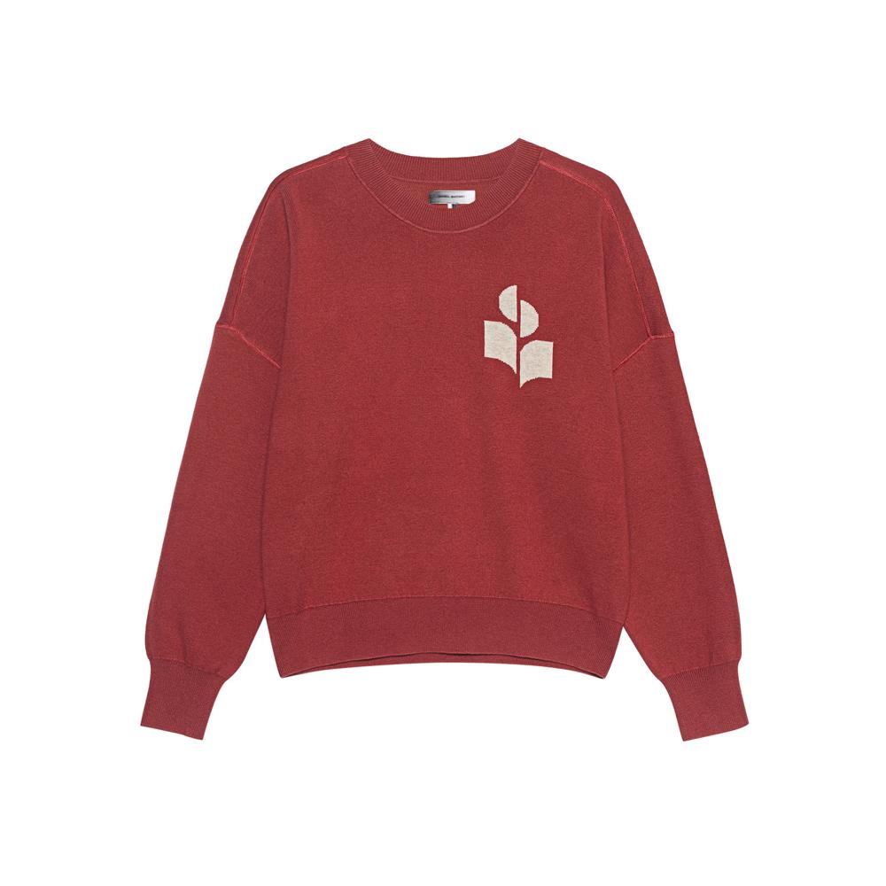 Isabel Marant ATLEY Logo Crewneck Knit Sweater for Men PU1803 22A069H 11BH