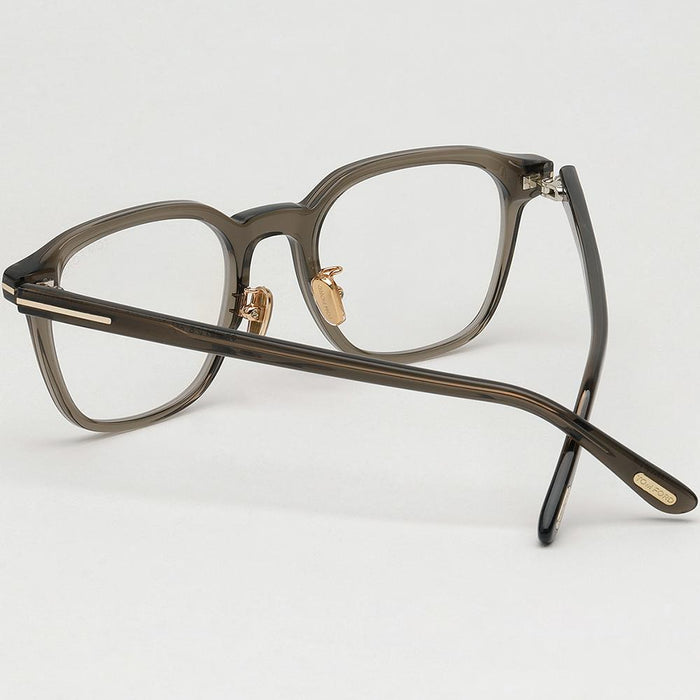 TOM FORD Blue Light Blocking Square Acetate Eyeglasses Unisex Gra TF6154 K B 020