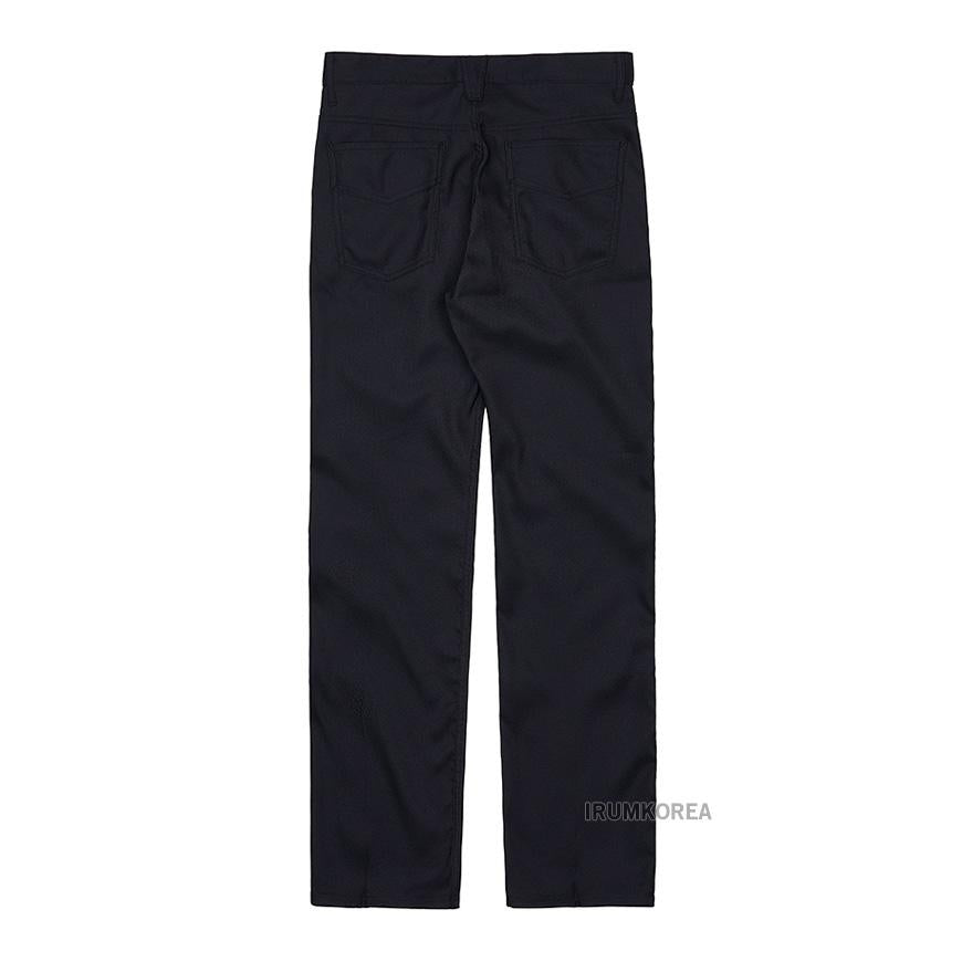 NEEDLES Men’s Poly Twill Classic Pants QV213D BLACK