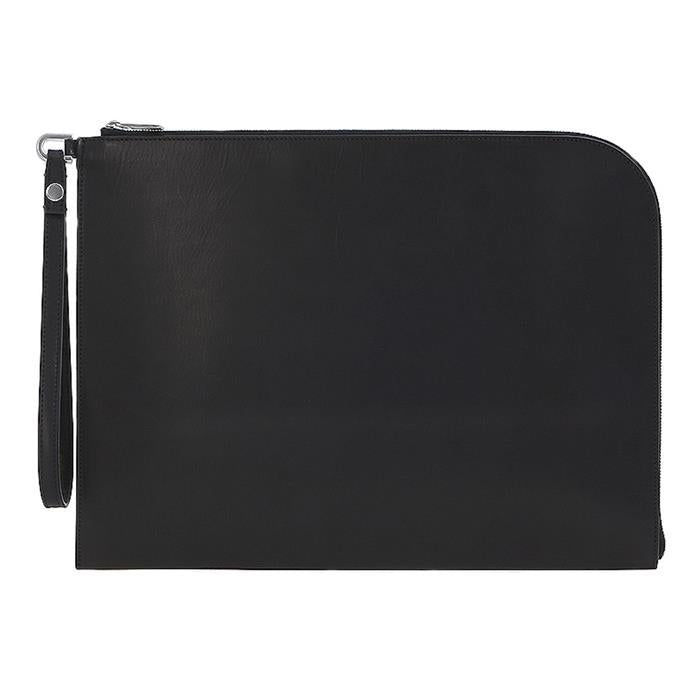 Rick Owens Leather Clutch Bag for Laptop/Tablet RB19S0314 LNP 09
