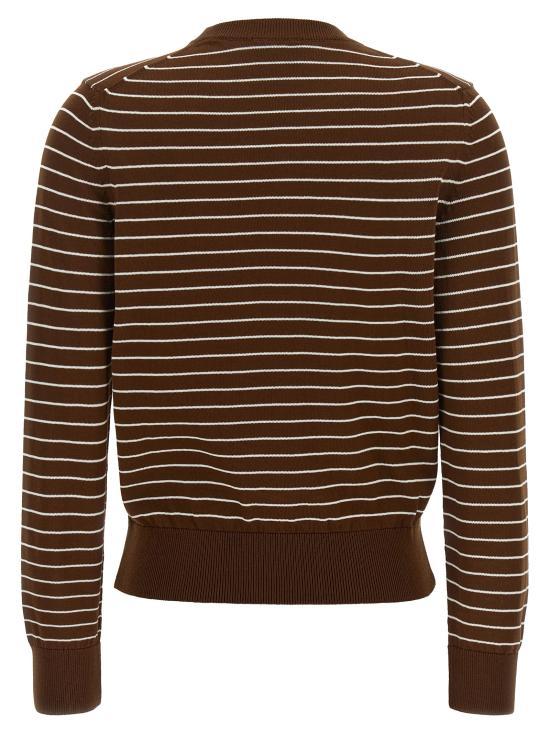 A.P.C. Brown Wool Crewneck Sweater