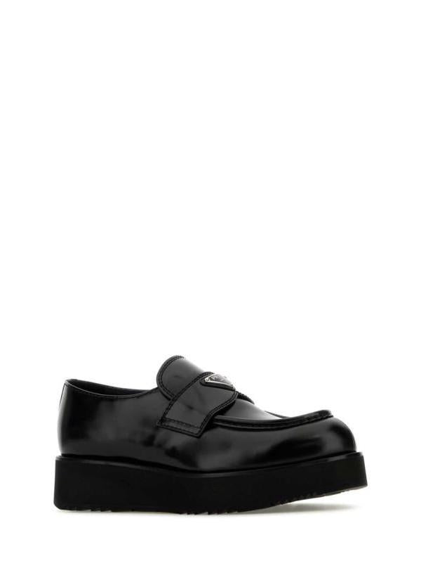 PRADA Brushed Leather Loafers 2DG147 055 F0002