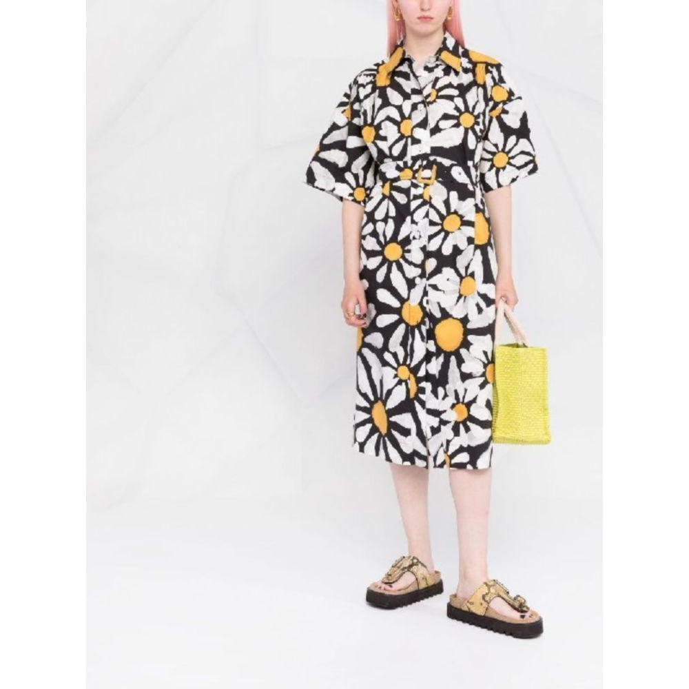 Marni Daisy Print Midi Dress for Women ABMA0806C0UTC151