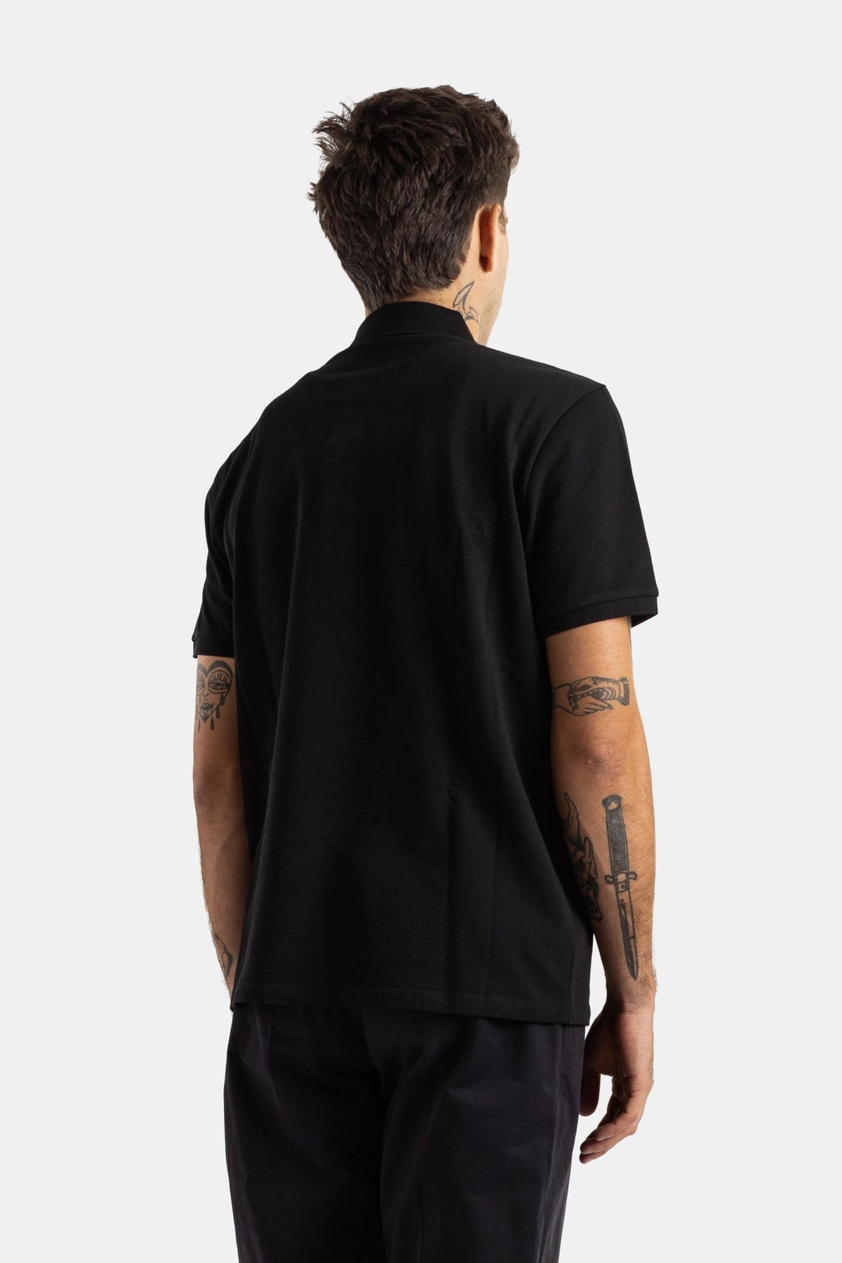 Moncler Cotton Short Sleeve Polo Shirt for Men