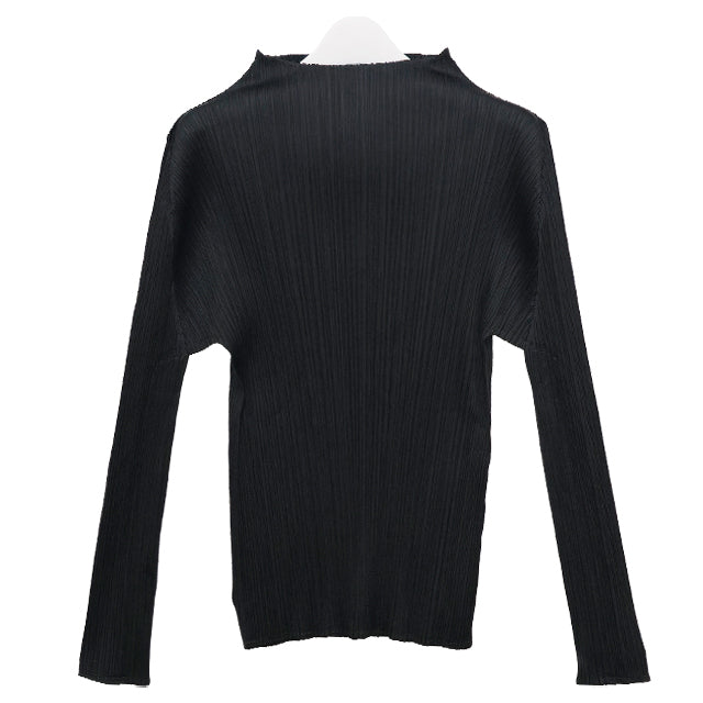 Issey Miyake Pleats Please Basic Top T-Shirt Beige