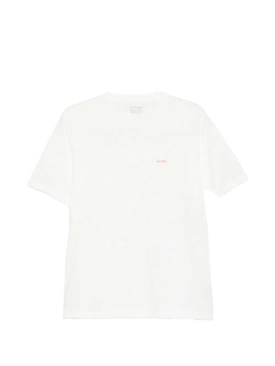 Beams White Short Sleeve T-Shirt