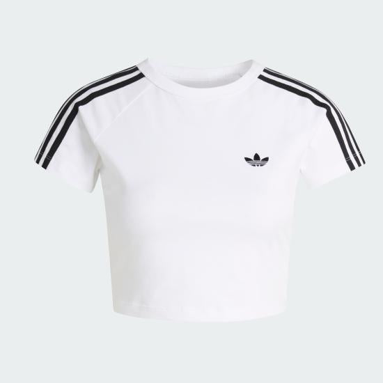 Adidas Short Sleeve T-Shirt Women’s Black Cotton Crewneck KG3699 DOM