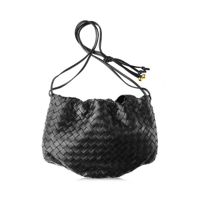Bottega Veneta Intrecciato Bulb Leather Shoulder Bag